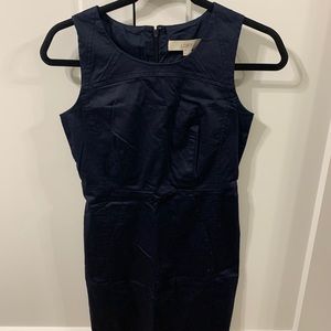 Ann Taylor Loft Navy  Blue Work Dress